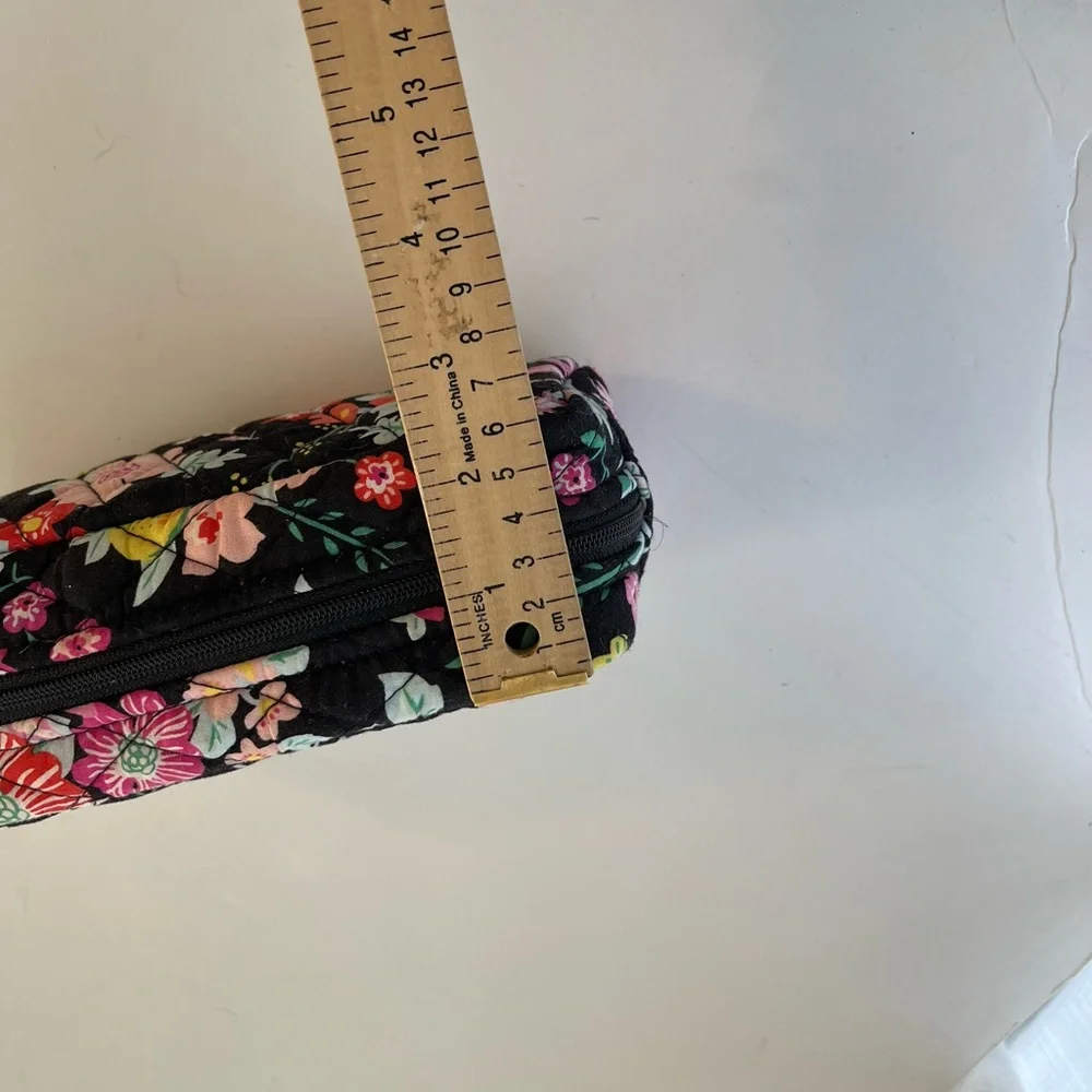 Pair of Vera Bradley Tangerine‎ Twist Cosmetic Toiletry Bags